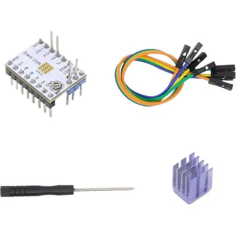 Carte mère d'imprimante 3D, pilote silencieux TMC2209 V3.0, pilote de moteur pas à pas ultra silencieux (1/5)