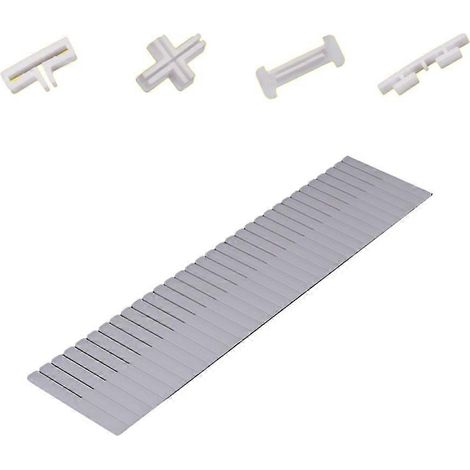 Boîtes de tri à tiroirs réglables et étanches à la poussière, avec fermetures, compatibles avec diverses étagères pour petits objets (1/5)