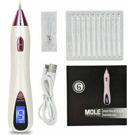 Nouveau stylo électrique multifonction portable pour retrait cosmétique, outil de beauté pratique, appareil de soin sans fil, accessoire maquillage compact. (1/5)