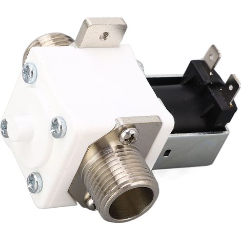 1/2-Zoll-Gewindemagnetventil, wasserdichter Wassereinlass aus Messing/PC, Hochleistungs-Magnetventil für 24-V-Gleichstromarmatur (1/5)