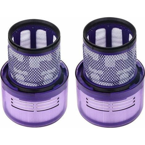 2 Pièces Filtres De Remplacement Compatible Aspirateur Sans Sac Cyclonique Modèles V11 Sv14 (1/4)