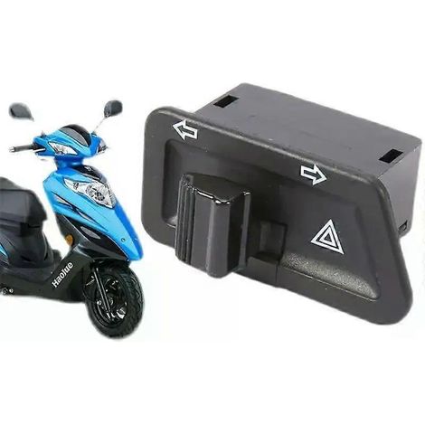 1 bouton de démarrage avec double clignotant et 3 broches pour scooter GY6 50cc 125cc 150cc--JXLGV (1/5)