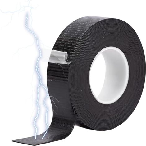 4.5m x 19mm x 0.8mm Ruban Adhésif Isolant électrique Noir,Ruban D'étanchéité Ruban de Câbles Auto-Adhésif,Résistant à Étanche Ruban Isolant lectrique pour Faisceau Ruban de Câblage Automobile (1/5)