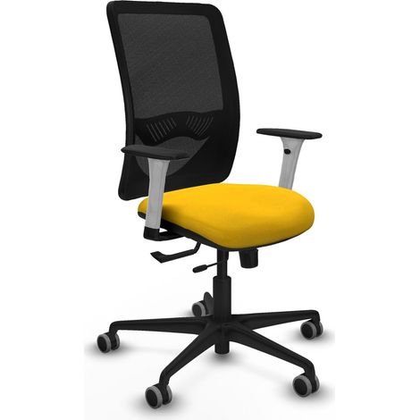 Chaise de bureau piqueras y crespo Zulema blanc support lombaire (1/2)