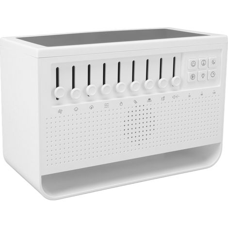 Diffuseur de fumée blanche USB à bruit blanc, appareil d'aromathérapie à flamme simulée, diffuseur d'arômes pour la maison et le bureau.