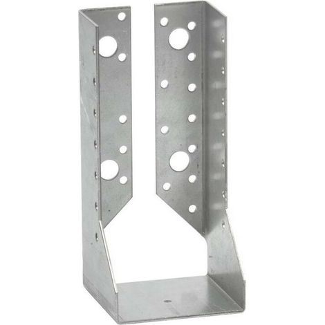 Simpson Strong Tie – Sabot de charpente 76x182mm – Acier galvanisé 2mm – Installation rapide et discrète – Pour bois dur et teck