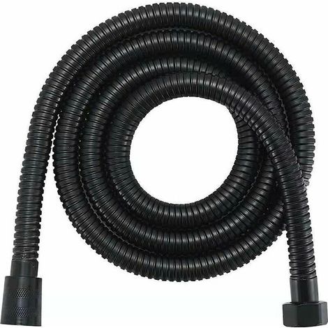 Flexible de douche inox 150cm\\/200cm, flexible de douche extrêmement flexible, flexible de douche pour douchette, flexible de douche universel anti-torsion, flexible de douche avec protection anti-to (1/4)