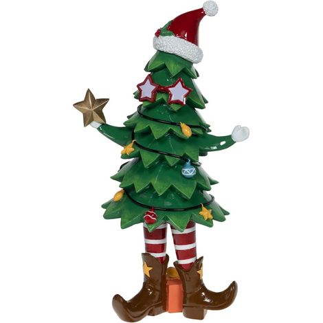 Amadeus - Décoration sapin à poser Arnold en résine H32 cm (1/2)