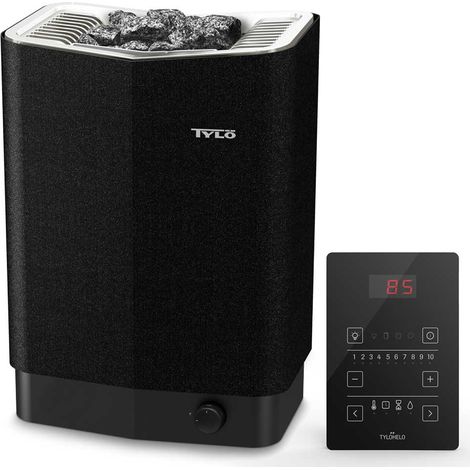 Tylö Sense Pure 10 Saunaofen 10,5 kW finnischer Saunaofen mit Touch-Steuerung Saunasteine (1/5)