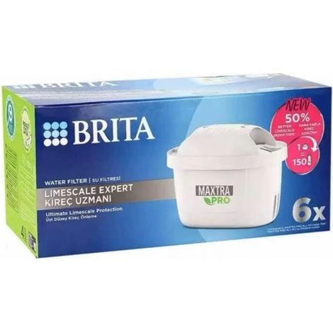 BRITA MAXTRA PRO Hard Water Expert Water Filters, 6 units.