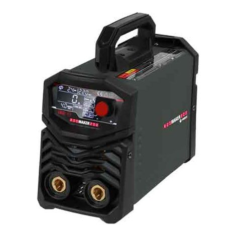 SALDATRICE AD ELETTRODO INVERTER 'RODMAKER 200' Campo di regolazione 10-200 Amp - HELVI