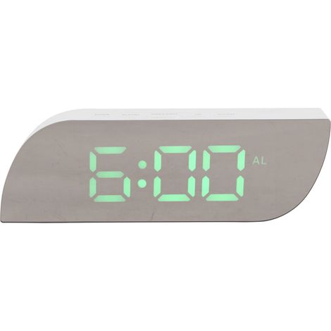 LED-Digitalwecker, 12-/24-Stunden-Anzeige, Helligkeit einstellbar, GHY-0801 Grün (1/5)