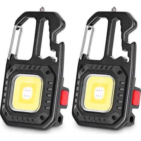 Sets Mini-LED-Taschenlampen mit je 800 Lumen, tragbare Arbeitsleuchten, k (1/5)