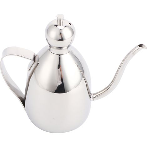 Bouteille à Huile en Acier Inoxydable 0,25L Anti-Fuite pour Cuisine