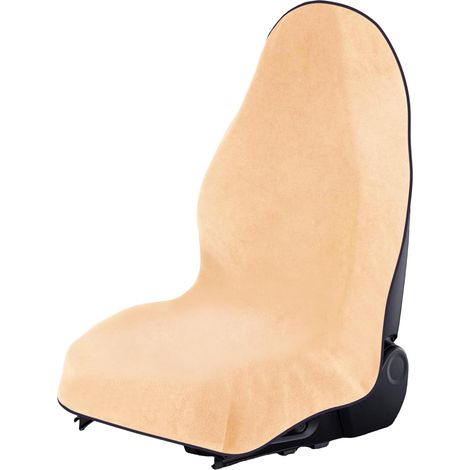 Housse imperméable pour siège de Voiture - Résistante à la Transpiration et Durable - Lavable en Machine - pour Les athlètes - Convient à Divers véhicules (Couleur Beige, 1pcs) (1/5)