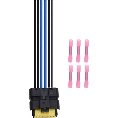 Connecteur de faisceau de câbles de feu arrière, 6 broches, Plug and Play, queue de cochon pour Clio Mk 3 2005 – 2012 (1/5)
