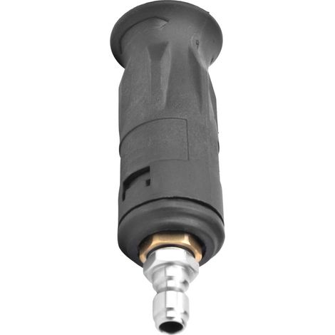 Buse de Nettoyeur Haute Pression avec Angle de Pulvérisation Réglable, Nettoyage 40% Plus Rapide, Connecteur Rapide 1/4 pour Brique, Béton, Vinyle, équipement Industriel, Route (1/5)