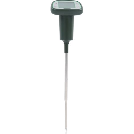 Détecteur d'Humidité du Sol et Thermomètre Numérique pour Serre et Jardin (1/5)