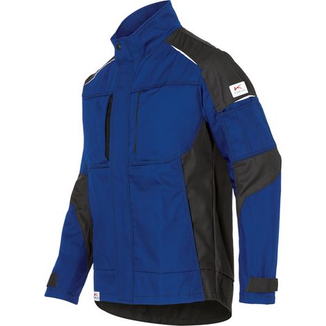 Kübler Jacke ACTIVIQ cotton+ kbl.blau/schwarz Gr. S (1/2)
