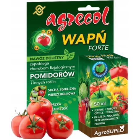 Fertilizante foliar de emergencia 50 ml Calcio forte para tomates y otras plantas (1/3)