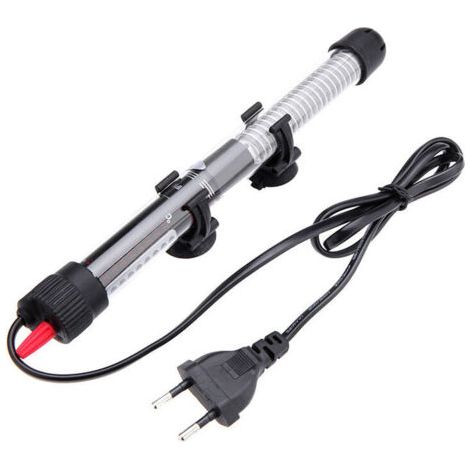 QORVA-Réchauffeur d'Aquarium 200W, Réchauffeur de Thermostat d'Aquarium Sous-Marin, Réchauffeur d'Aquarium avec Ventouse de Bouton de Réglage
