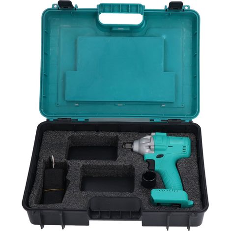 Clé à choc électrique sans fil sans balai lithium kit outillage bricoleur 1/2 pouce (1/5)