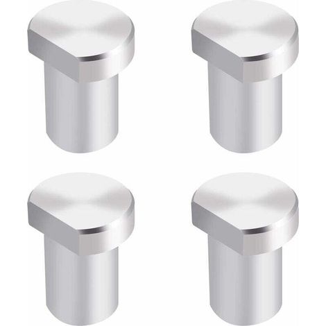 Arrêts d'établi de 4 pièces, blocs de Tenon de limite d'acier inoxydable, accessoires fixes de Table de travail du bois (1/4)