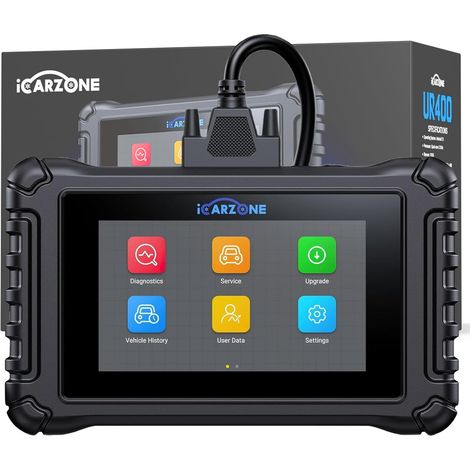 UR400 Valise Diagnostic Auto Multimarque OBD2 Diagnostic Français Tous Les Systèmes Fonctions Maintenance AutoVIN Test Actif Bidirectionnel (1/5)