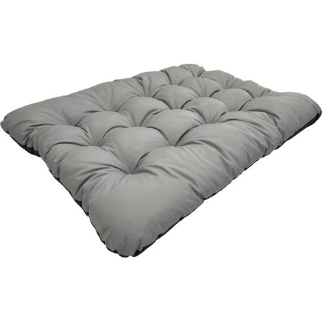 Hundebett, PRESTIGE-Kissen, 120x80 cm, wasserdicht, grau
