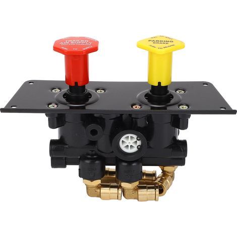 Valve de frein de commande de tableau de bord, haute stabilité, remplacement 801631 pour Freightliner MV3 BX801631 745-5013293 (1/5)
