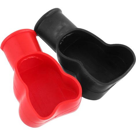 Couvercle De Borne De Batterie De Voiture Capuchon D'Isolation Étanche Protection des Cosses Batterie 12V 2.44 X 1.65 X 0.87 in pour Entretien Auto Et Moto (1/5)