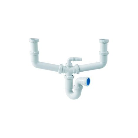 SIFONE DOPPIO LAVELLO S-50 D.40