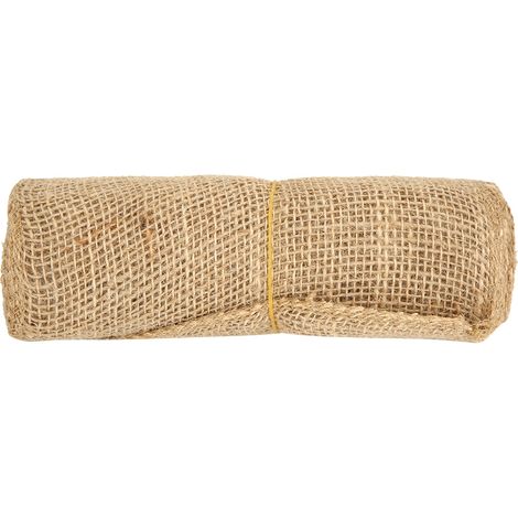 Eosnow Gartenaccessoires Pflanzenabdeckung, Jute -Stoffbaumtuch für Park