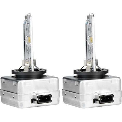 SUNXURY, 2 unidades D3S 6000K 35W portalámparas de hierro, lámpara de xenón para HID, larga vida útil, brillo ultra (1/5)