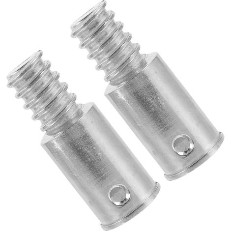 2 Pieces American Thread Mop Handle Adapter for Extension Extension Easy Installation Home and Commercial Use (1/5)