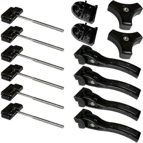 Kit de fixation universel pour couvre-benne rigide pliable de camionnette