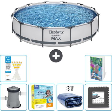 Bestway Steel Pro MAX Rund - 366x76 cm - 7-teilig S285