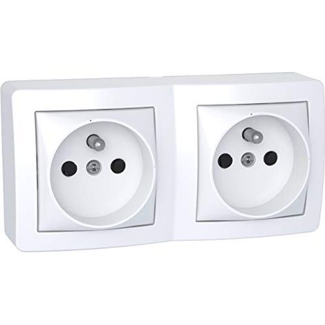 Schneider Electric Alréa 2P+T Steckdose weiß 16A
