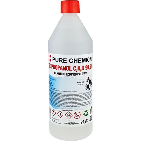 Isopropanol-Reiniger - 1L - 99,9% Reinheit - Effektiv für Reinigung und Entfettung