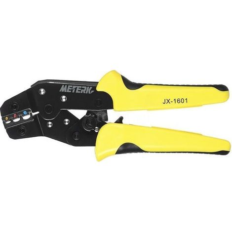 Outil de sertissage professionnel 8 en 1, outil de sertissage technique avec cliquet, pince à cosses, embouts de câble (1/5)