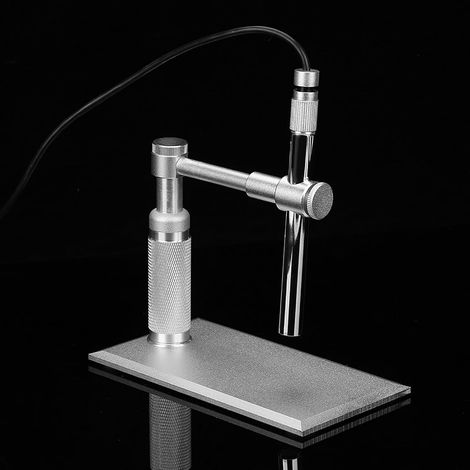 Loupe de Microscope Numérique USB Réglable, Support de Caméra, Loupe de Webcam avec Zoom Continu 500X pour L'inspection du Fret des Avions et L'examen des Parois des Tubes par des Experts (1/5)
