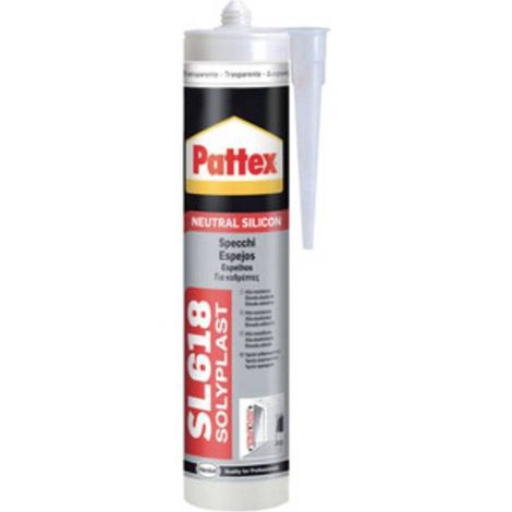 PATTEX SILICONE SPECCHI SL618 TRASPAR 300 ML CART