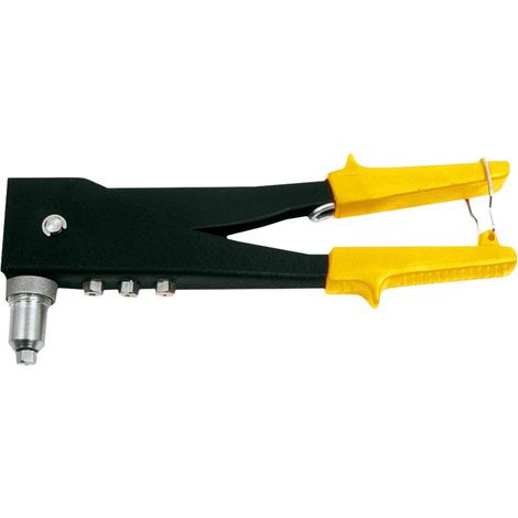 Remachadora para remaches de aluminio de 2,4/3,2/4,0/4,8 mm, de dos posiciones.