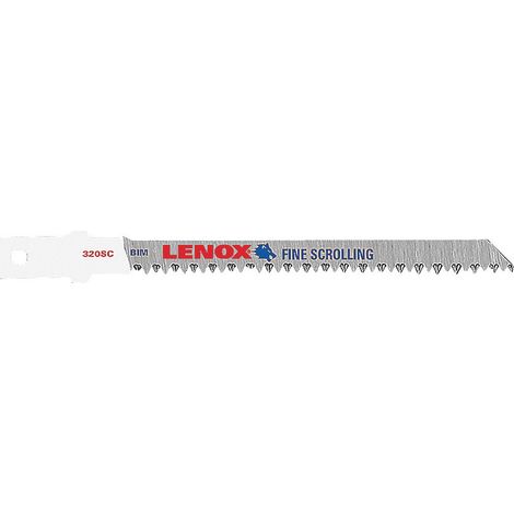 Lame scie sauteuse LENOX BT320SC T-shank 90 mm 10 TPI Pack de 2