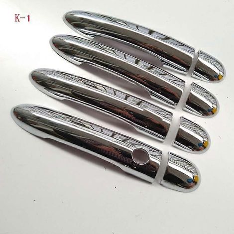 Pour Renault Espace IV 4 2003-2013, cache de poignée de porte chromé ABS, accessoire auto (K1) (1/5)