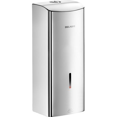 Delabie distributeur automatique de savon liquide 1 L Acier inoxydable 1.4301 finition mate noir