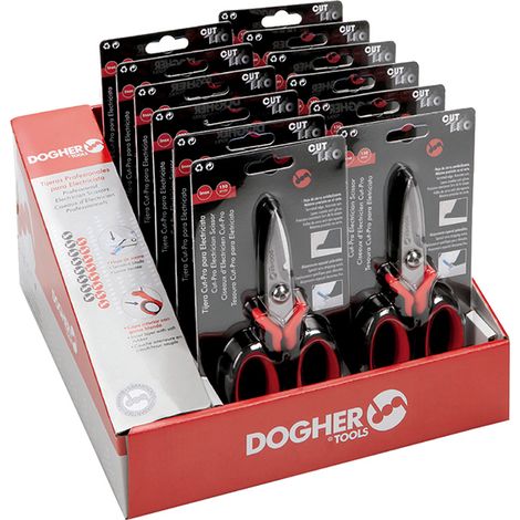 Dogher 296-009J EXPOSITOR MOSTRADOR 12 TIJERAS 296-009