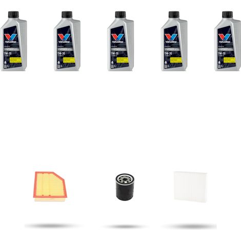 Kit tagliando 3 FILTRI e 5L OLIO compatibile con Volvo XC60 2.0 T 149kw Dal 2010 (1/5)