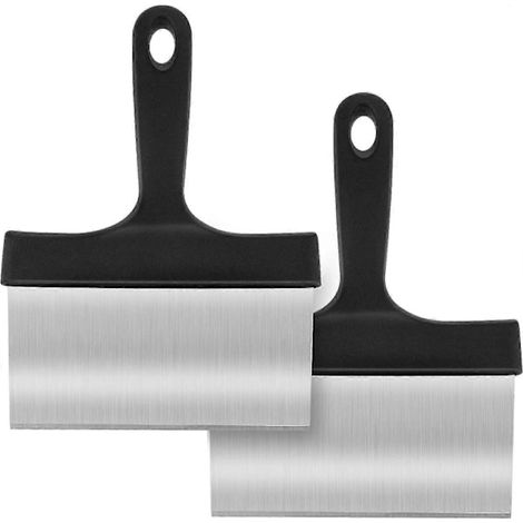 Filiyano – outil de grattage pour – HAGrattoir à gril puissant, grattoir à gril en acier inoxydable, grattoir pour plaque de cuisson, outil de (1/5)