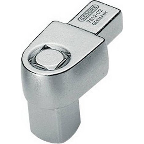 Gedore attacco quadro 7612-02 1/2″ 9 x 12 mm - 7687900 (1/4)